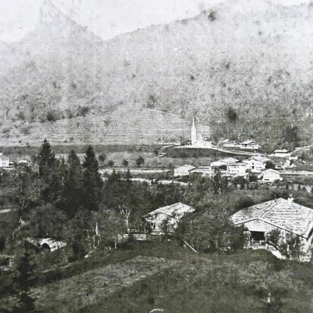 Mühlauerhof um 1870, © Heinrich Mehringer