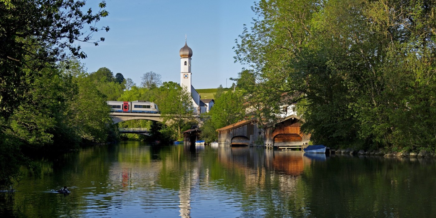 Die Mangfall bei Gmund, © Alpenregion Tegernsee Schliersee Die Mangfall bei Gmund, © Alpenregion Tegernsee Schliersee