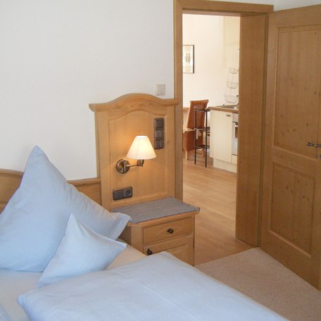 Schlafzimmer Fewo Ost, © Eigenes Bild Pfatischer