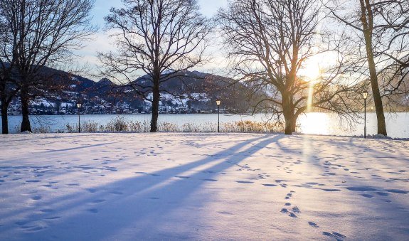 Promenade in Bad Wiessee, &copy; DER TEGERNSEE