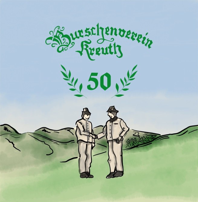50 Jahre Burschenverein, © Burschenverein Kreuth