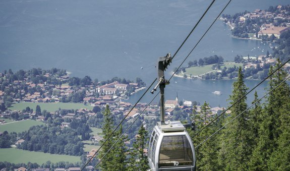 Wallbergbahn mit Seeblick, © Dietmar Denger Wallbergbahn mit Seeblick, © Dietmar Denger