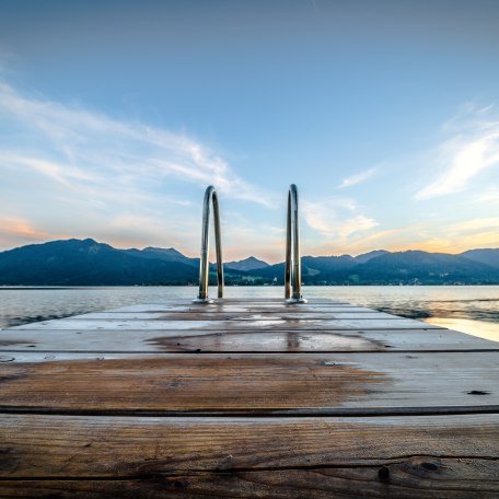 Steg im Sommer, © Der Tegernsee, Peter Prestel