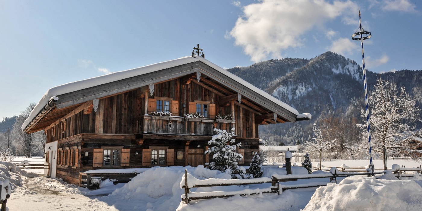 Egerner Alm im Winter