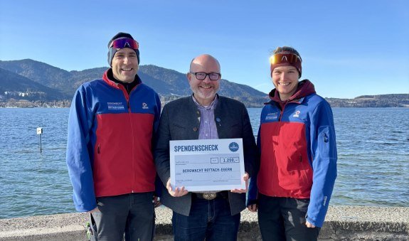 Spende Bergwacht, &copy; Der Tegernsee (Laura Schua)