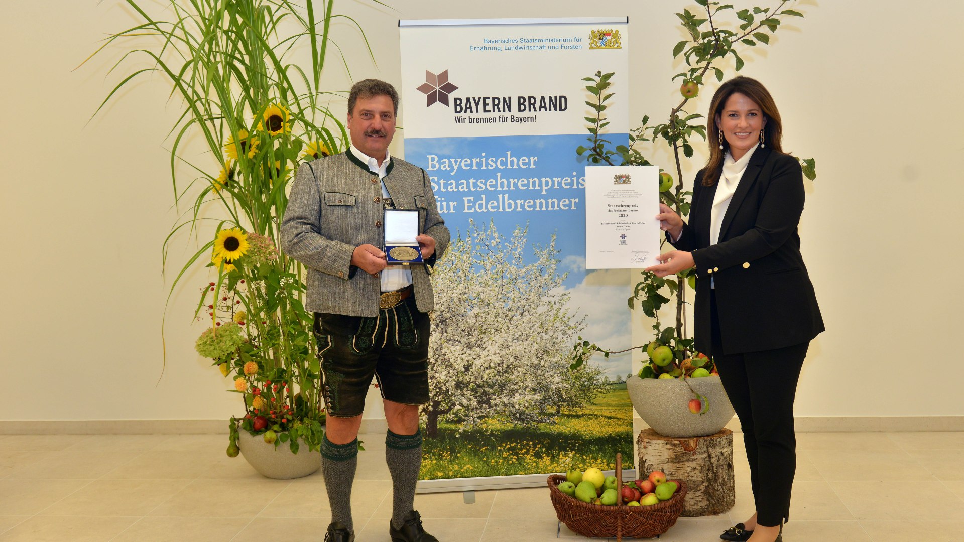 Staatsehrenpreis für Edelbrenner, © Astrid SchmidhuberStMELF