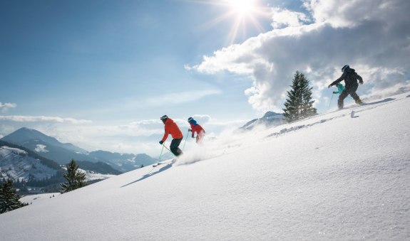 Von Grafenherberg auf den Vogelsang (Pistenskitour im Skiparadies Sudelfeld), © Alpenregion Tegernsee Schliersee