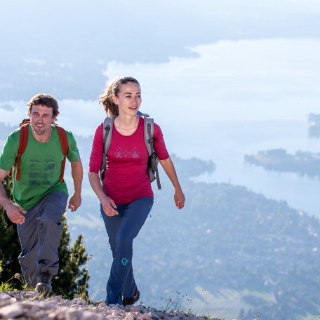 Wandern am Wallberg mit Tegernseeblick, © Hansi Heckmair
