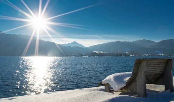 Winter am Tegernsee, © DER TEGERNSEE Winter am Tegernsee, © DER TEGERNSEE