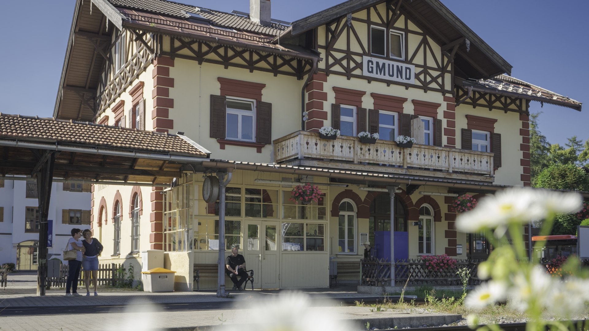 Bahnhof Gmund am Tegernsee, © TTT - Dietmar Denger