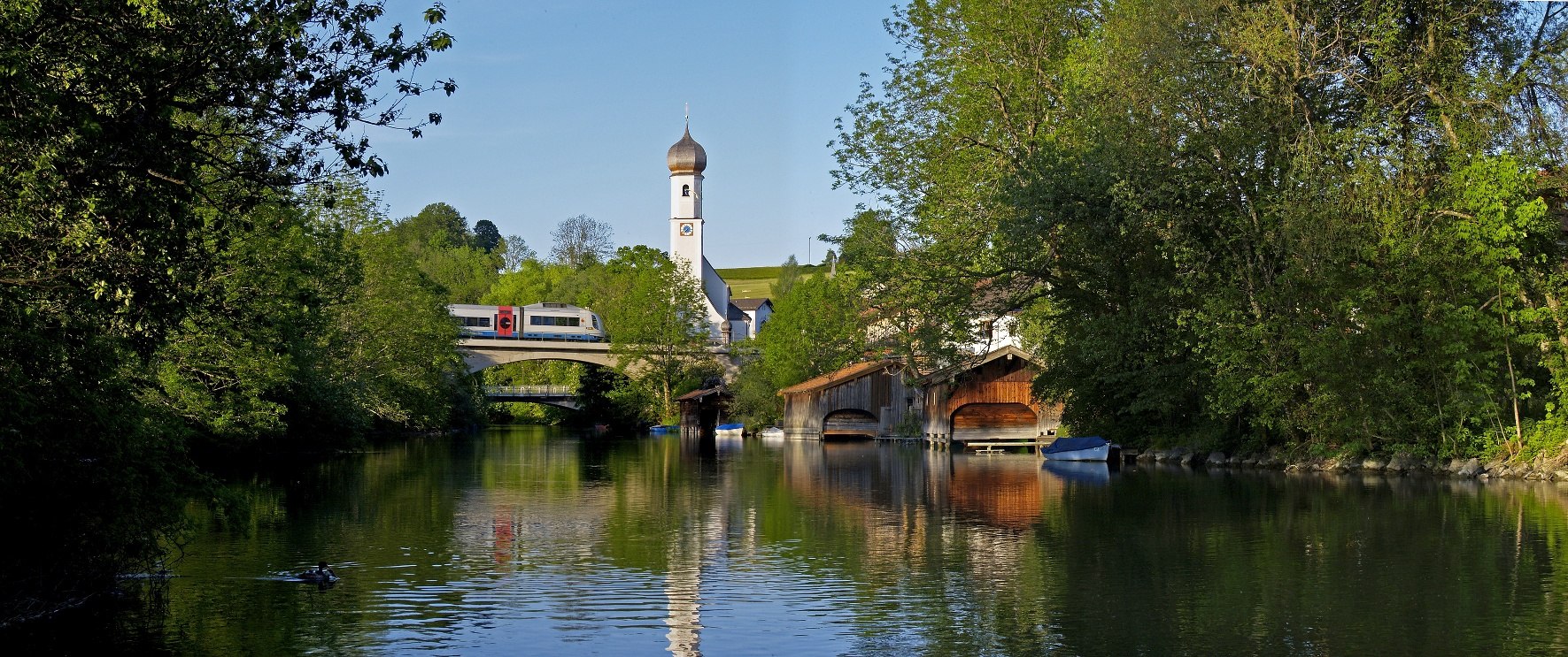 Die Mangfall bei Gmund, © Alpenregion Tegernsee Schliersee