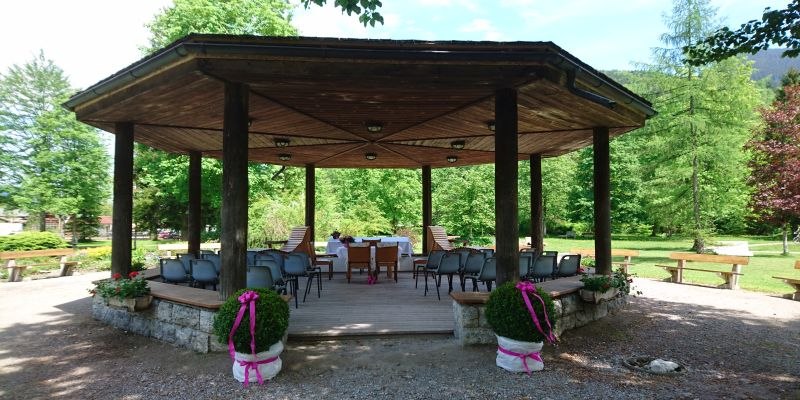 Trauung im Pavillon Kurpark Kreuth, © Gemeinde Kreuth