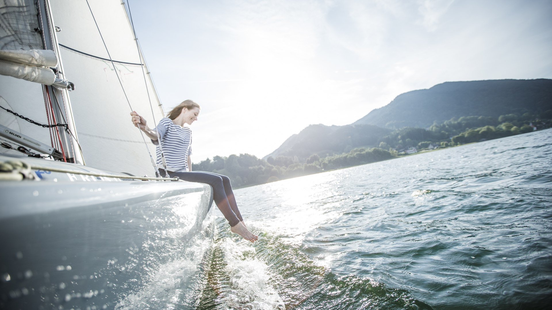 segeln, © Der Tegernsee, Foto: Hansi Heckmair segeln, © Der Tegernsee, Foto: Hansi Heckmair