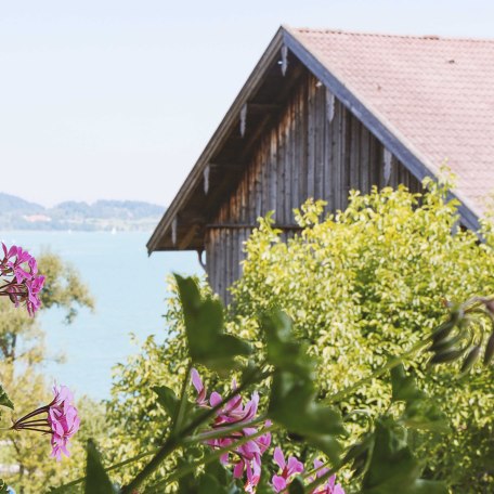 Ausblick auf den See von der Ferienwohnung Troadkasten, &copy; im-web.de/ Tourist-Information Bad Wiessee