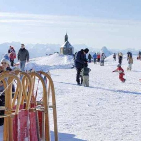 Am Wallberg - Rodeln, © im-web.de/ Regionalentwicklung Oberland Kommunalunternehmen