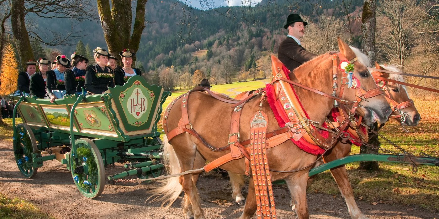 Leonhardifahrt Kreuth, © Tegernseer Tal Tourismus GmbH