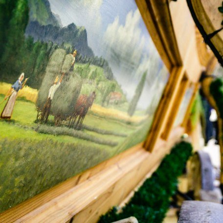 bemalter Wagen bei der Leonhardifahrt in Kreuth, © Der Tegernsee, Stefanie Pfeiler