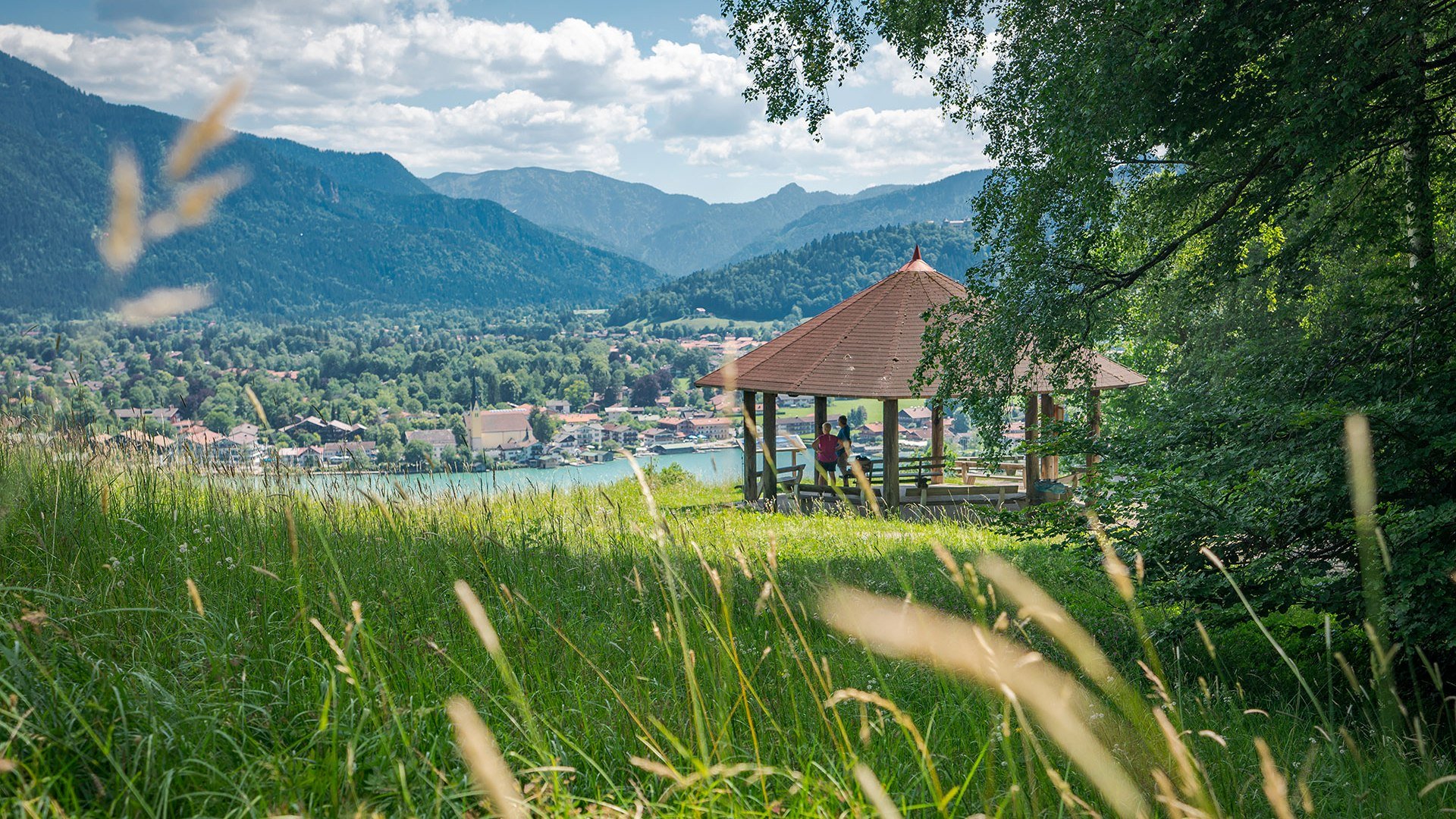 Die Stadt Tegernsee im Frühling, © Dietmar Denger