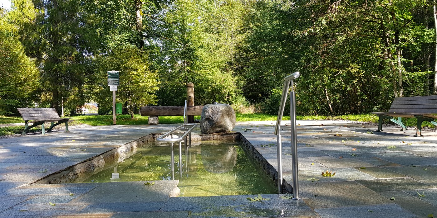 Kneipptretbecken Bergsteigerdorf Kreuth, &copy; Kimpfbeck Andreas