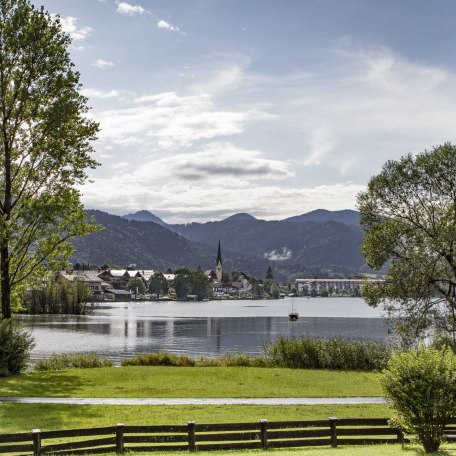 Seeblick direkt am Tegernsee, © im-web.de/ Ferienwohnungen Tegernsee