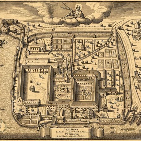 Kupferstich-Kloster-um1640