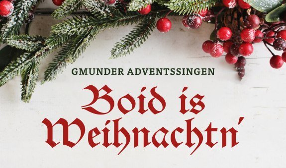 Boid is Weihnachtn´, © Der Tegernsee SZM Boid is Weihnachtn´, © Der Tegernsee SZM