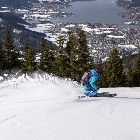 Skifahren am Setzberg, © Der Tegernsee, Julian Rohn