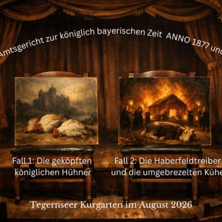 Titel Amtsgericht, &copy; @Tegernseer Volkstheater