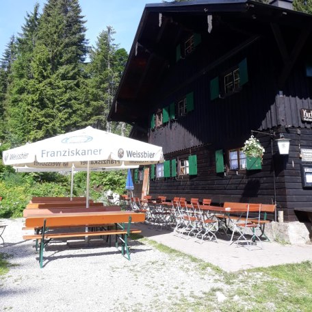 Buchsteinh&uuml;tte Kreuth, &copy; Reinhold Kiefer