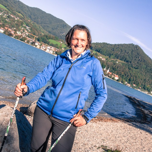 Nordic Walking Expertin Maike Strobel, © Sabine Ziegler-Musiol