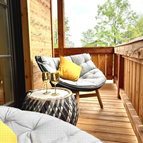 Balkon - Loungemöbel, © Cabinet Riedersteinblick - Palais Karl Theodor