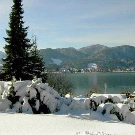 Ausblick im Winter, © im-web.de/ Tourist Information Tegernsee