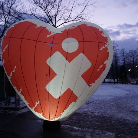 Stiftung Kinderherz, Modellballon, © Hannah Bachmeier