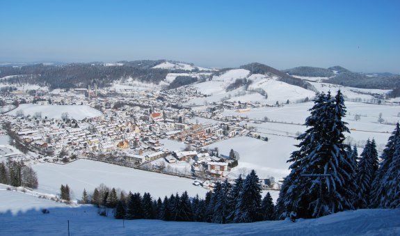 Geräumte Winterwanderung vom Parkplatz Huberspitz zur Gindelalm und zur Huberspitz, © Alpenregion Tegernsee Schliersee