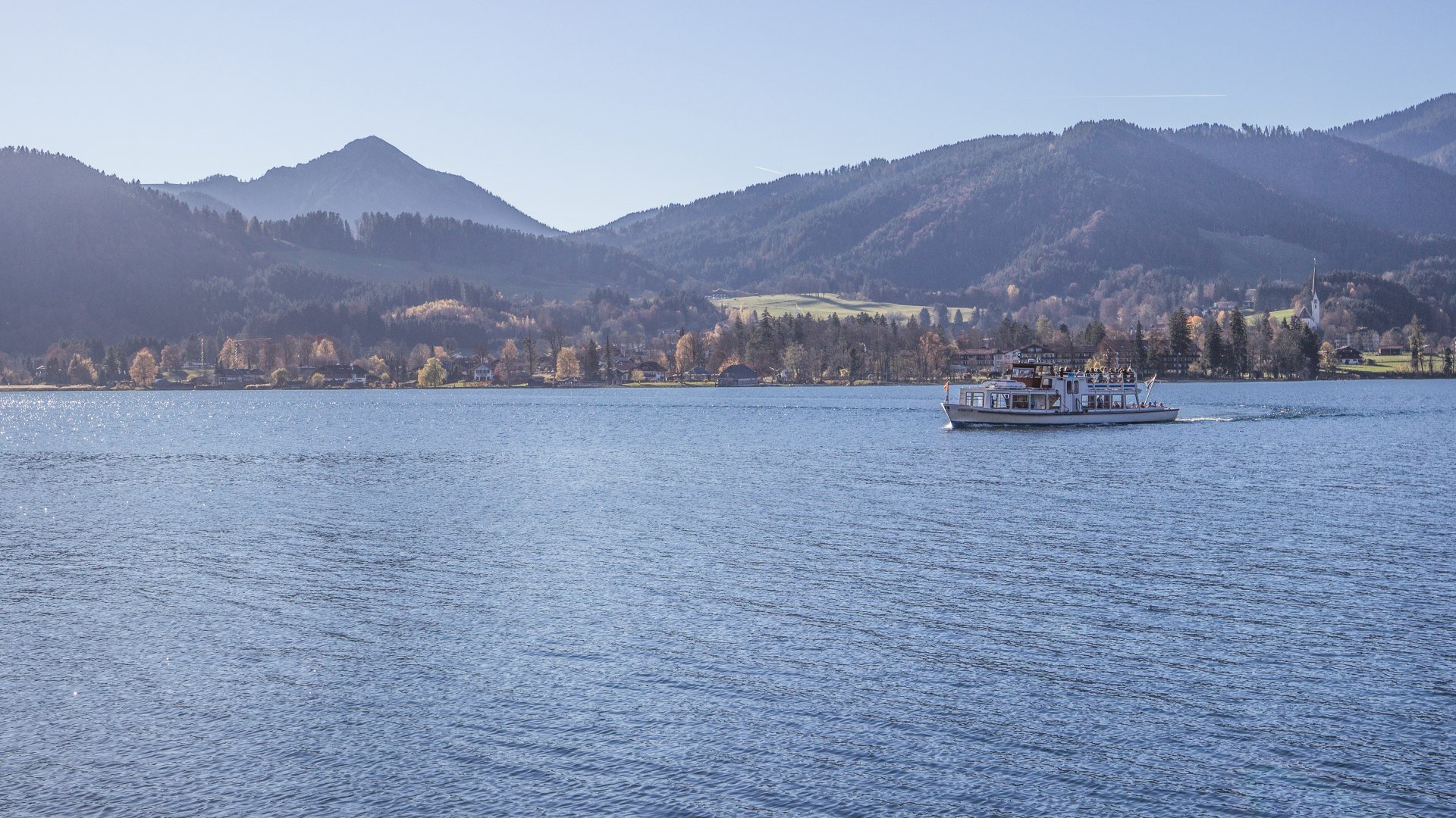 Schifffahrt Tegernsee