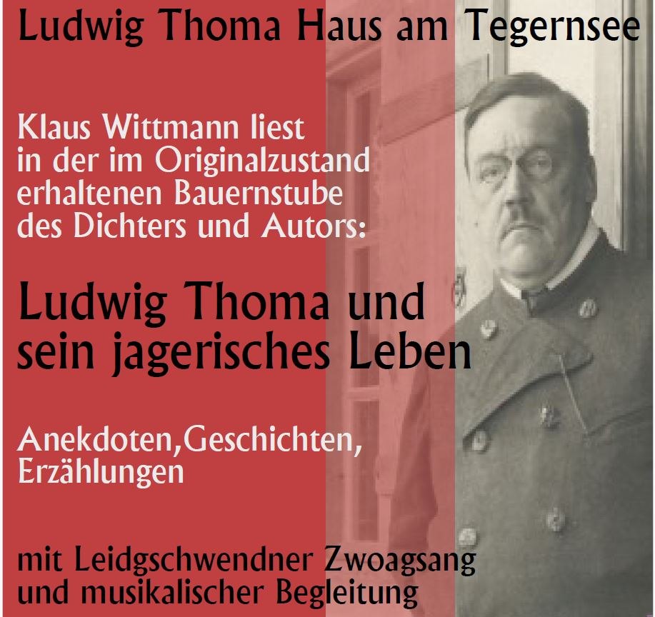 Ludwig Thoma - JPG, © Klaus Wittmann Ludwig Thoma - JPG, © Klaus Wittmann