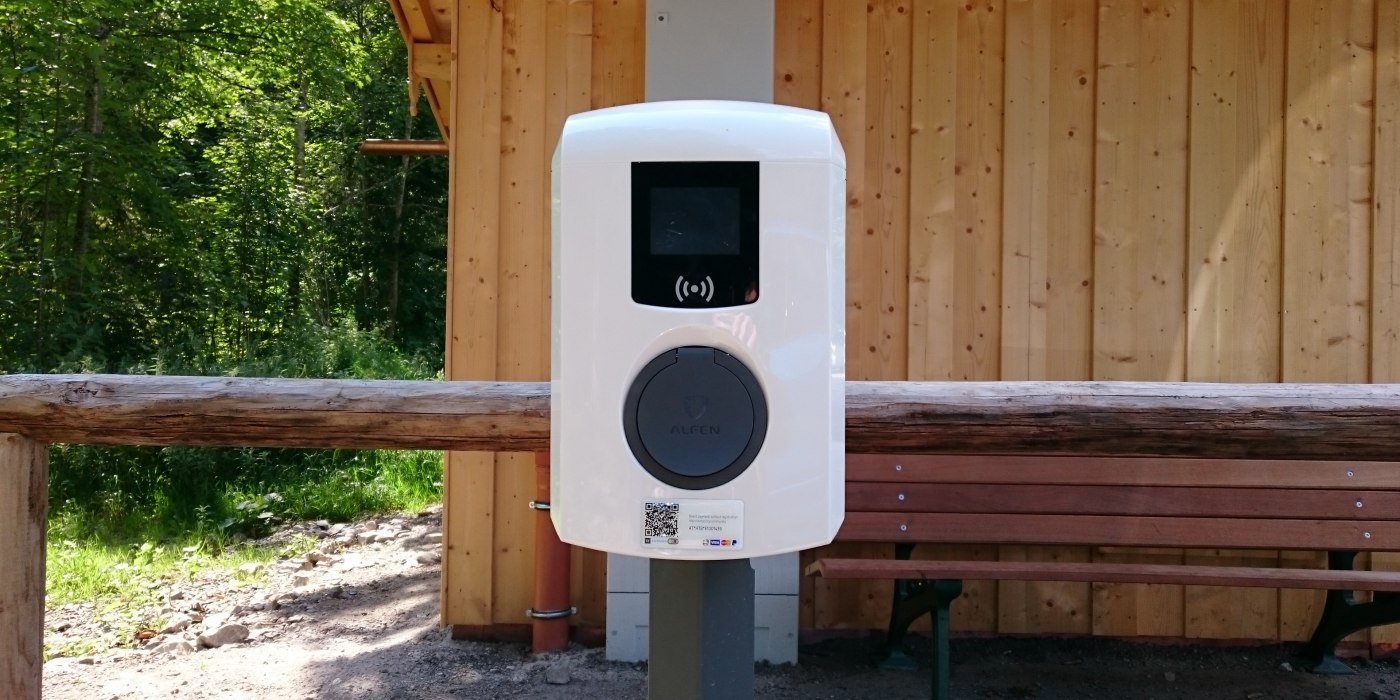 Elektroauto Ladestation Wildbad Kreuth, &copy; Kimpfbeck Andreas