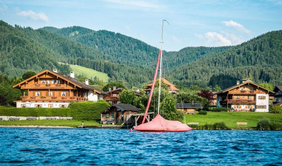 Blick vom See, © im-web.de/ Regionalentwicklung Oberland Kommunalunternehmen