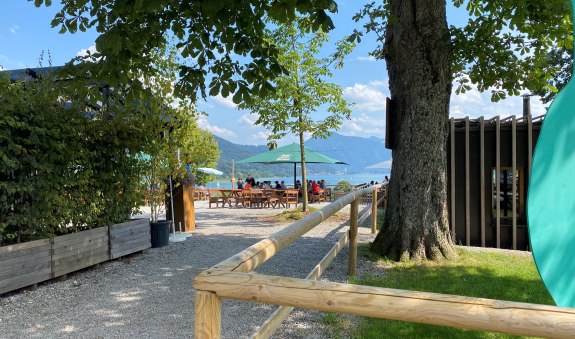 Biergarten eingang, &copy; TTT / N.Reifenstuhl