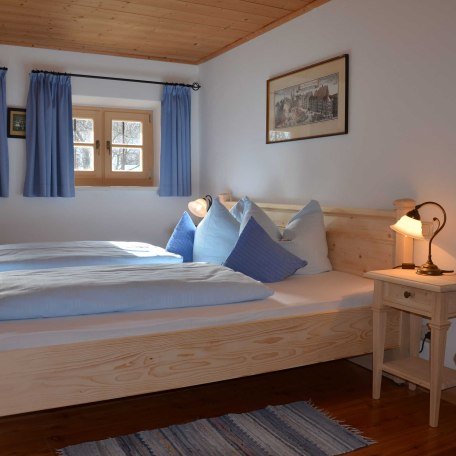 Schlafzimmer Wohnung Blau 1, © Budererhof