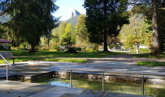 Kneipptretbecken Bergsteigerdorf Kreuth, &copy; Kimpfbeck Andreas