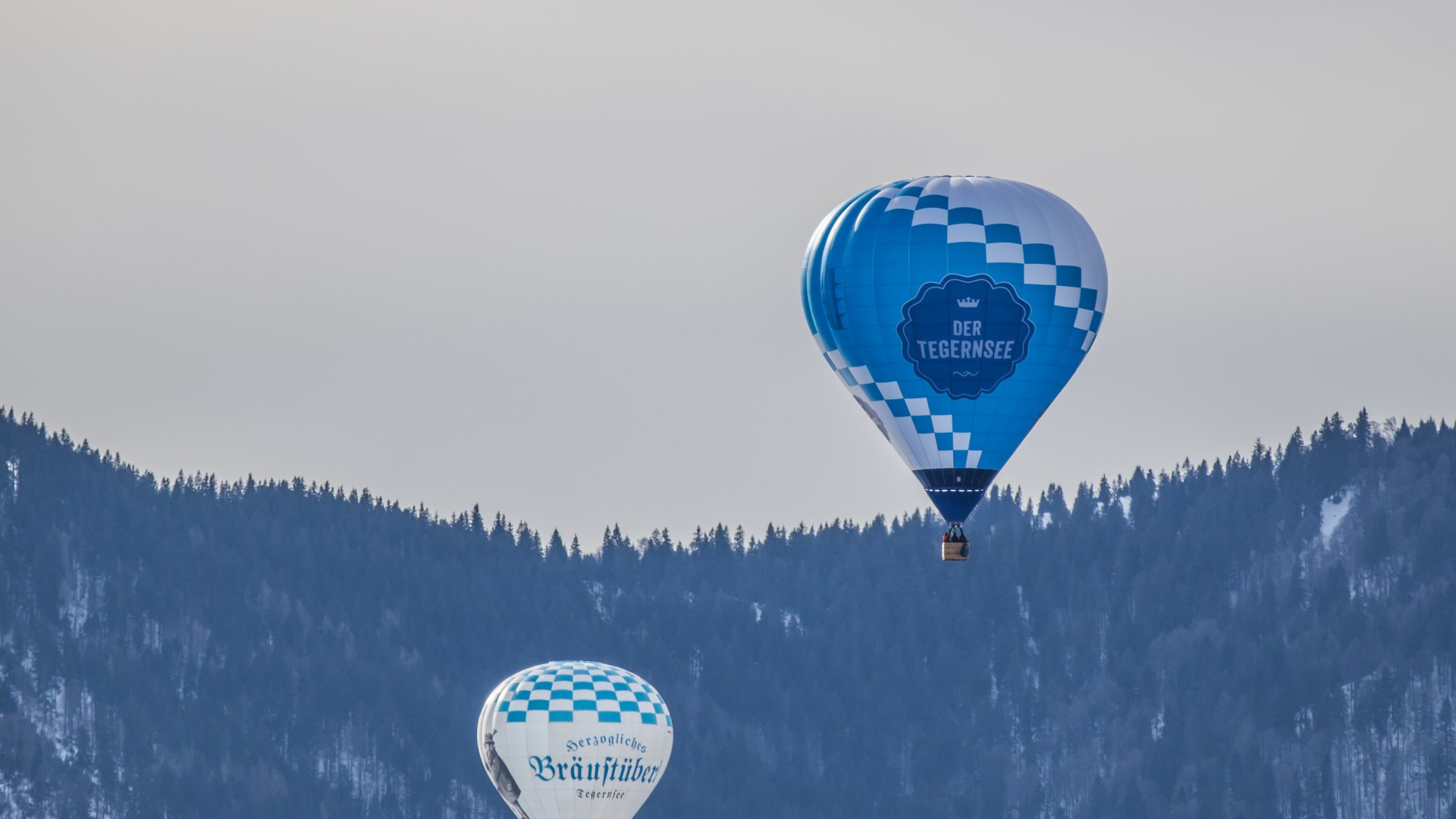 Ballonfahrt über dem Tegernsee, © Christoph Schempershofe