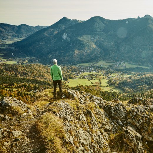 Aussicht vom Berg, © Urs Golling/ Tegernseer Tal Tourismus GmbH