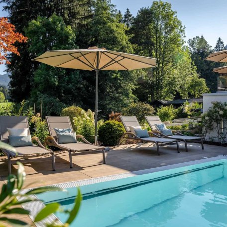Entspannen am Pool Boutique Hotel Relais Chalet Wilhelmy, &copy; G&uuml;nter Standl