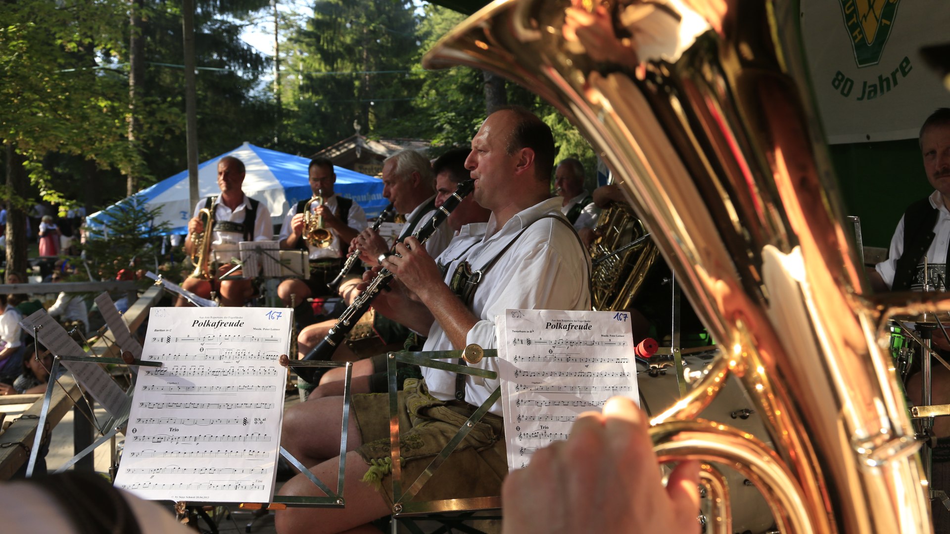 Blasmusik am Tegernsee, © Egbert Krupp Blasmusik am Tegernsee, © Egbert Krupp