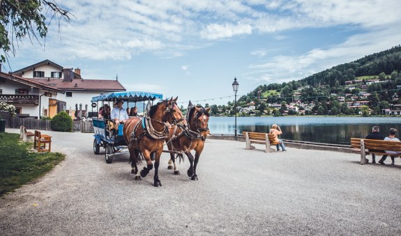 Eine Kutschfahrt im Tegernseer Tal ist ein unvergessliches Erlebnis., &copy; Miriam Mayer