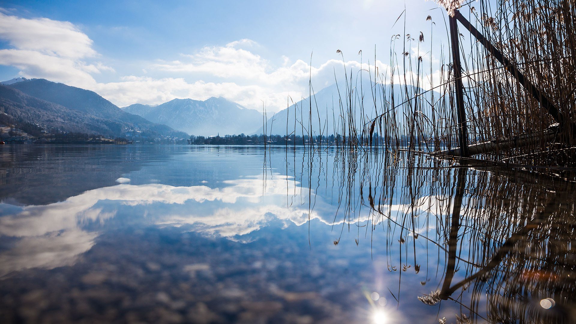 Angling reeds winter, &copy; Der Tegernsee, Christoph Schempershofe