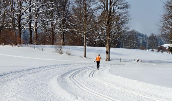 Verbindungsloipe Hainzenhöhe - Steinberg nach Waakirchen, © Alpenregion Tegernsee Schliersee