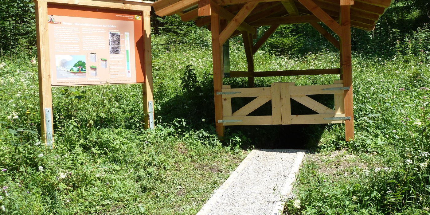 Bodenerlebnispfad Schwarzenbachtal, &copy; Landesamt f&uuml;r Umwelt