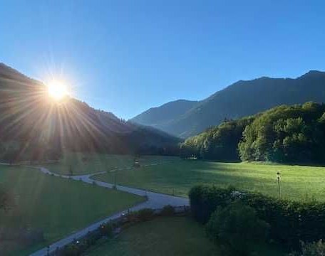 Morgensonne, Blick aus dem Appartement, &copy; im-web.de/ Tourist-Information Rottach-Egern